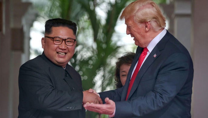 У Трампа готовят встречу с Ким Чен Ыном