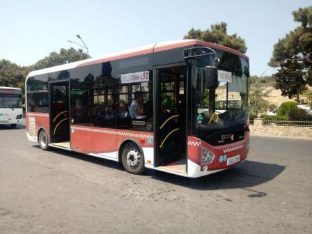 104 nömrəli marşrutun avtobusları yenilənir