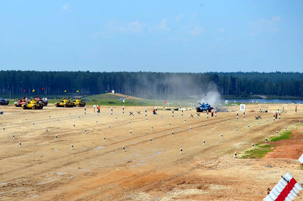 Azerbaijani tankmen became the first in their group in contest