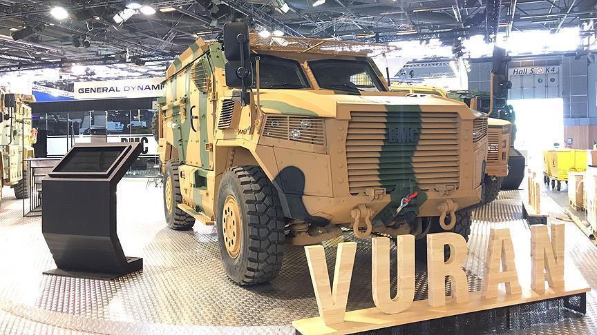 Turkey's modernized "Vuran" military vehicle - Video