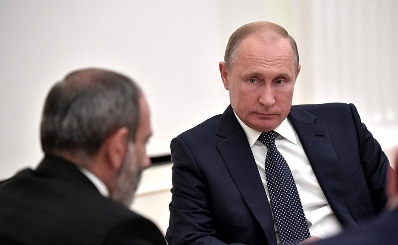 Путин не согласился с Пашиняном - Видео