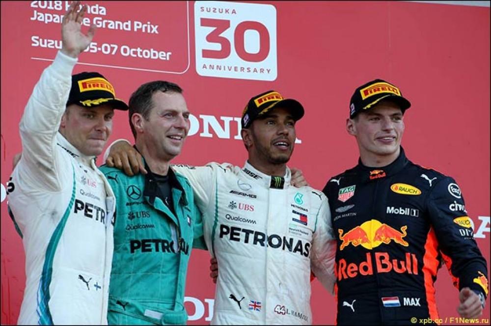 The winner of Formula 1 was announced