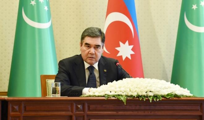 Berdimuhamedov thanks Azerbaijan for Dostlug tanker gift