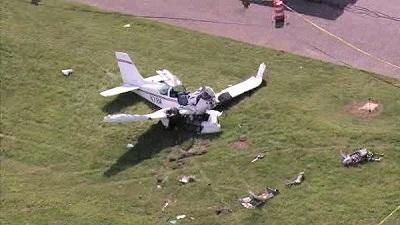 Canadian plane crashed in the United States