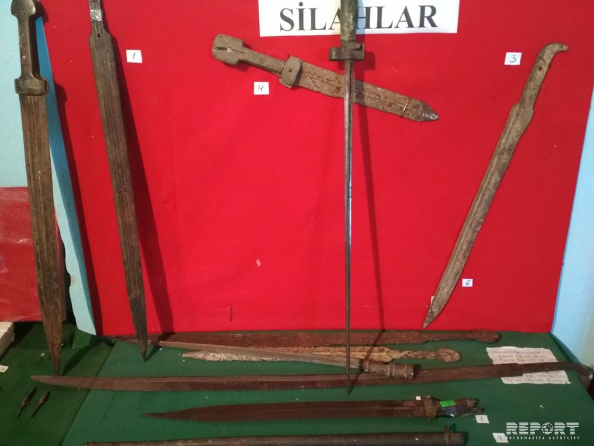 Qarabağ xanlığının silahları tapıldı - Foto