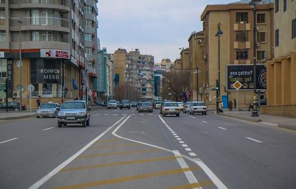 Bakının bu küçələrində hərəkət yenidən təşkil olundu - Video