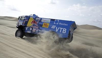 Kamaz truck crew withdraws from Dakar rally