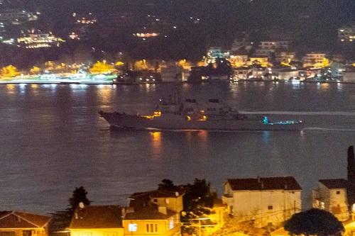 Latvia claims Russian warship spotted near its border