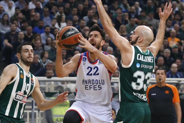 Panathinaikos beat Anadolu Efes