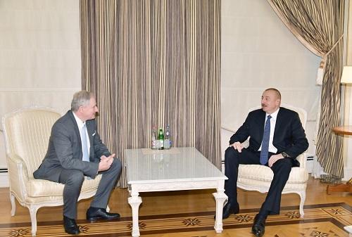 President Ilham Aliyev received IAF executive director