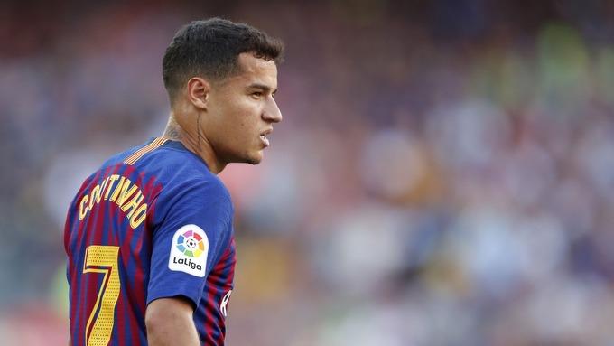 Barcelona officials, Coutinho`s agent in Paris