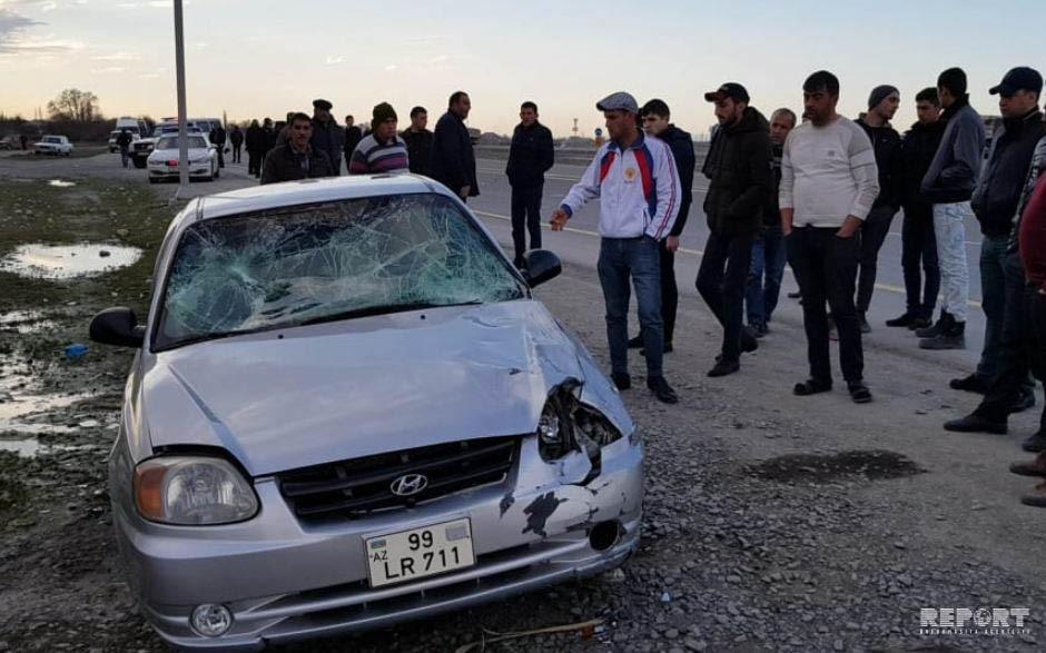 Dəhşətli qəza: ana və qızı öldü - Foto