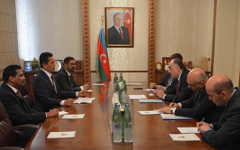 Məmmədyarov hindli səfiri qəbul etdi - Foto