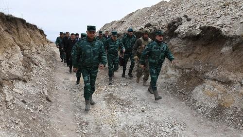 Elchin Guliyev combat activity of checkpoints on border