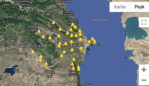 Gürcüstanda bir gün ərzində üçüncü zəlzələ