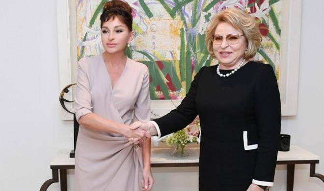 Matviyenko congratulates Mehriban Aliyeva on birthday