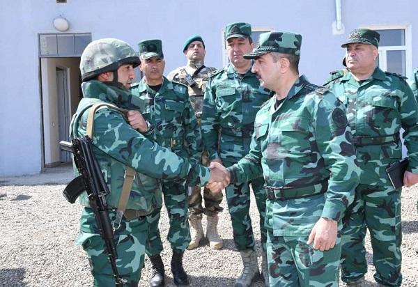 Chief of SBS visits border checks combat-related activities
