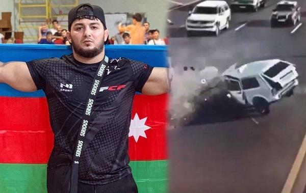 ДТП, унесшее жизнь чемпиона. Момент столкновения - Видео