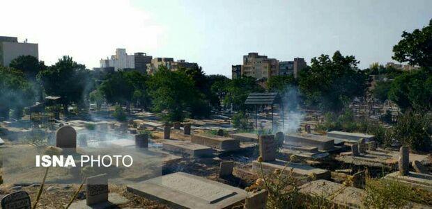 گورستان ۱۲۰ ساله تبریز در محاصره دود و فراموشی
