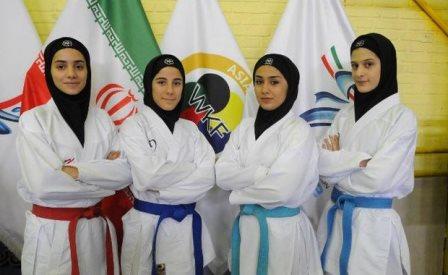 مشکینین کاراتهچی قیزلاری ۵ قیزیل مئدال قازاندی