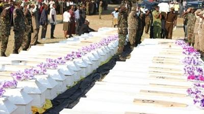 Tanzania tanker explosion victims buried in mass funeral