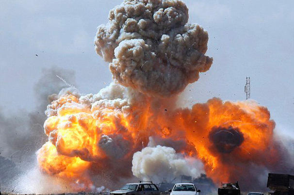 Russian weapon base was destroyed in Melitopol