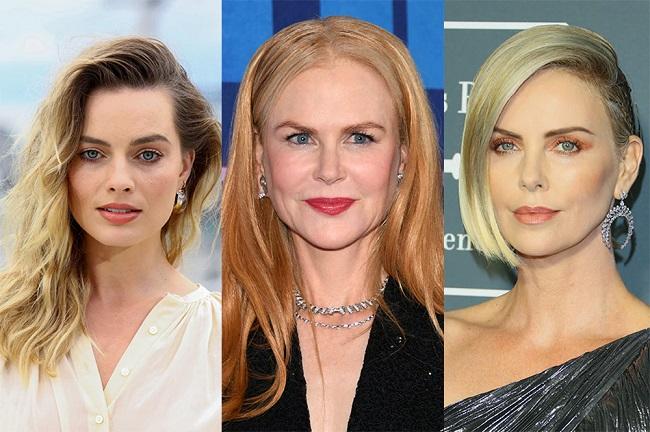 Margot Robbie, Charlize Theron, and Nicole Kidman -