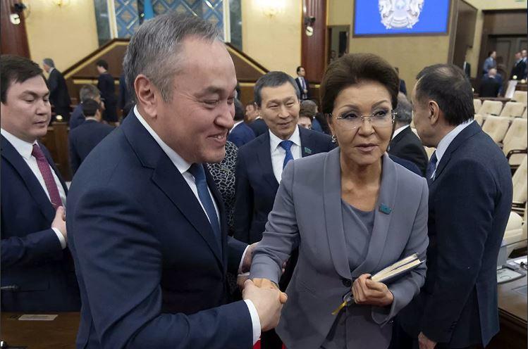 Nazarbayevin qızı yenidən spiker seçildi