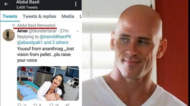 Commissioner mistook Johnny Sins for a Kashmiri victim