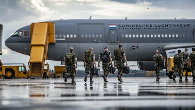 Extra military personnel for the Caribbean disaster