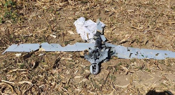 Latviyada dron gölə düşərək partladı - Foto
