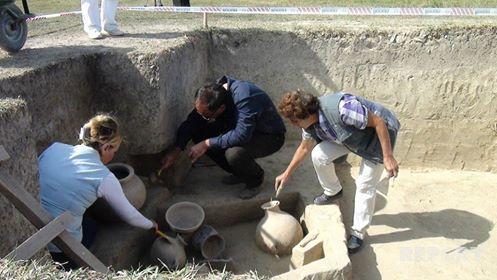 Şəkidə antik dövrə aid abidələr aşkarlandı - Foto
