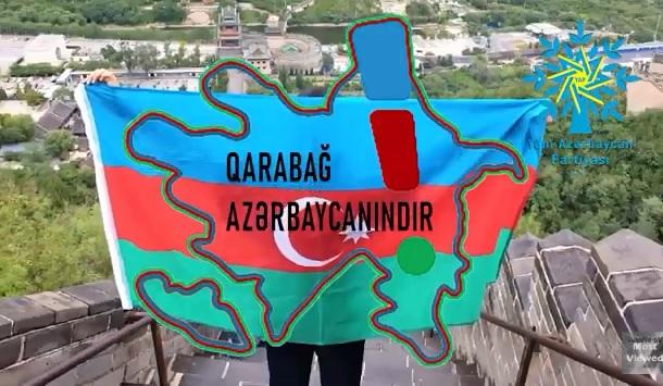 Dünya gənclərindən Qarabağla bağlı mesaj - Video