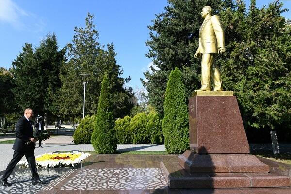 Ilham Aliyev visited Gabala