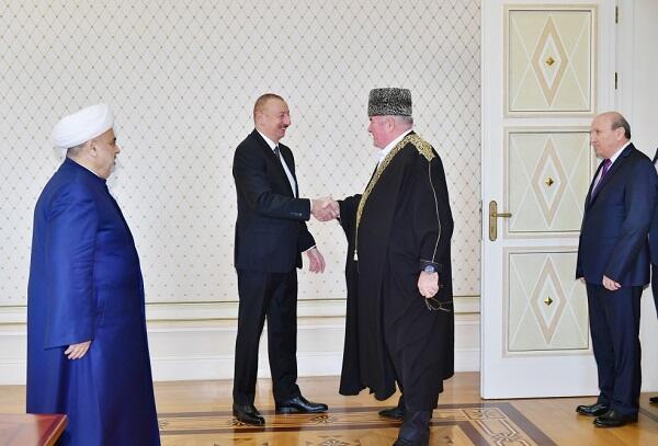 Ilham Aliyev met with religious leaders -