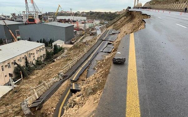 Quba-Qusar sərhədində sürüşmə qeydə alındı
