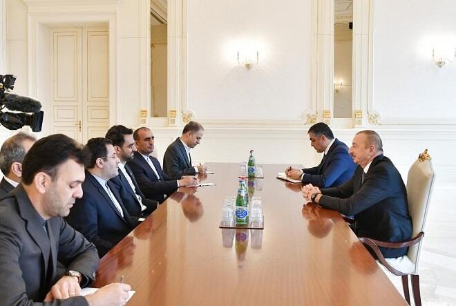Ilham Aliyev receives Iran's ICT minister