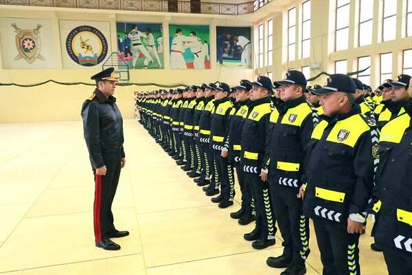 Minister reviewed the new police uniform -