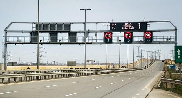 Bakıda bu yolda sürət həddi endirildi