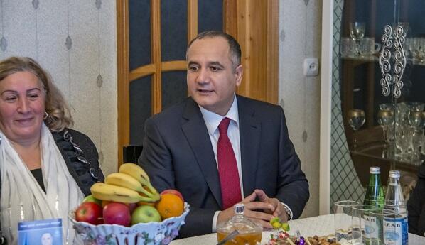 Kamaləddin Qafarov Xutorda seçicilərlə görüşdü - Foto