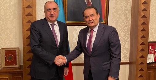 Elmar Mammadyarov meets with Baghdad Amreye