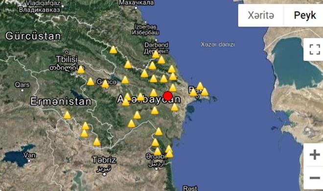 В Шамахы произошло третье землетрясение