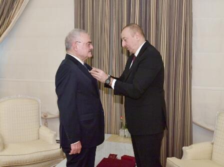 President awarded Arthur Rasizade with an order -