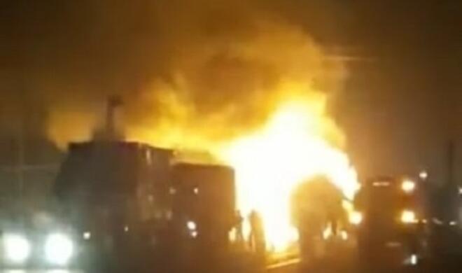 İran Ermənistana gedən yük maşınını vurdu