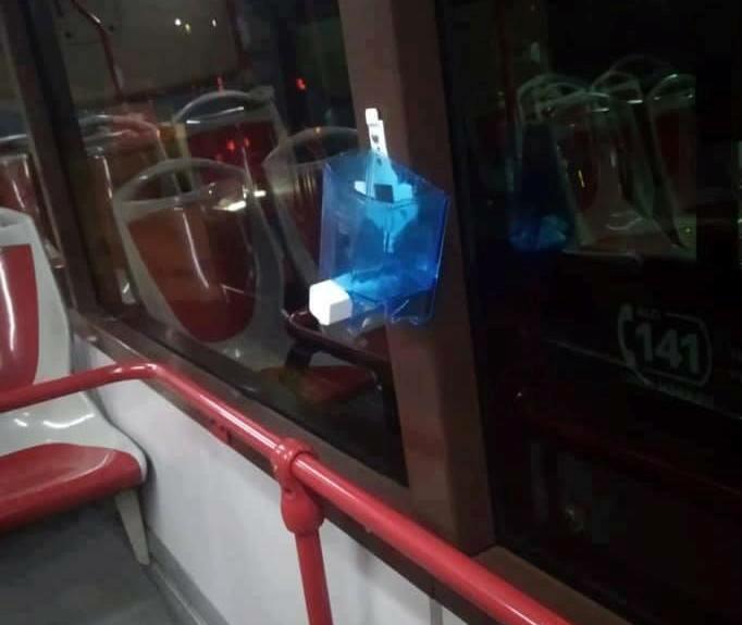 Koronaya görə qurulan dispenserlər bu hala salındı - Foto