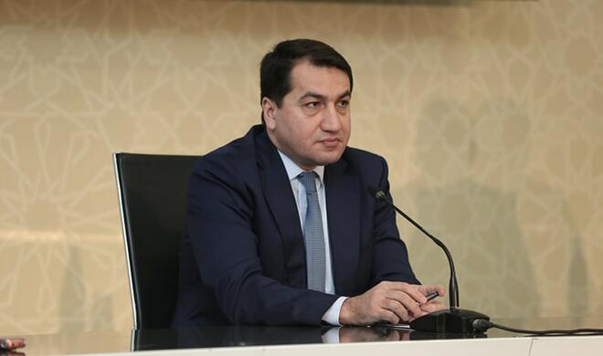 Hajiyev shows fake books at Gandzasar Monastery -