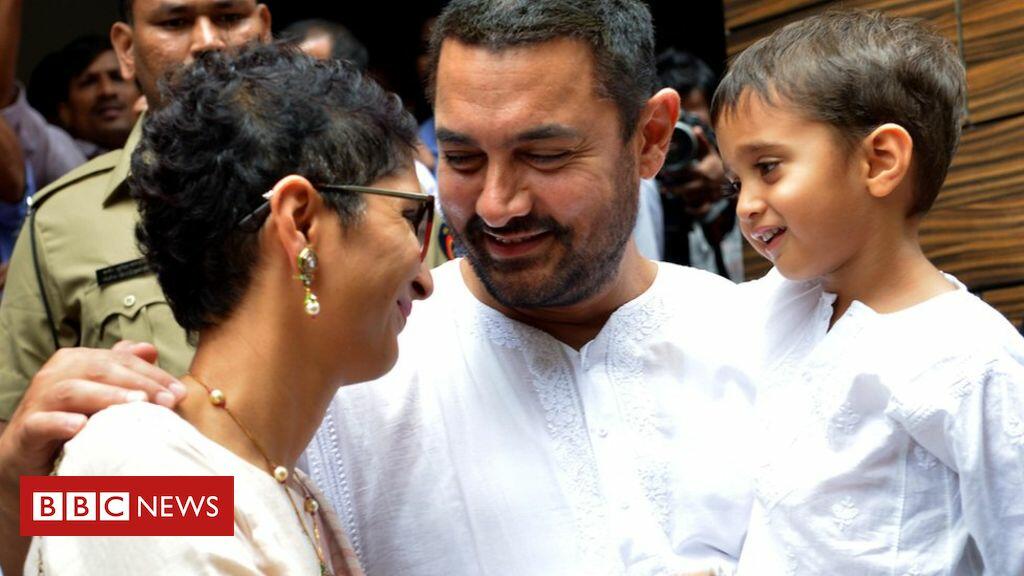 Bollywood's Aamir Khan and Kiran Rao divorce