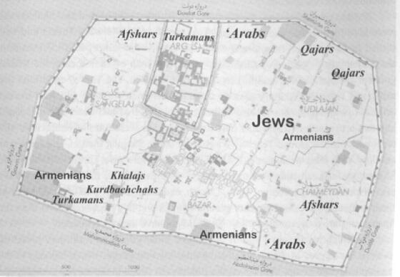 قاجار دؤنهمینده تهران اهالیسی - خریته