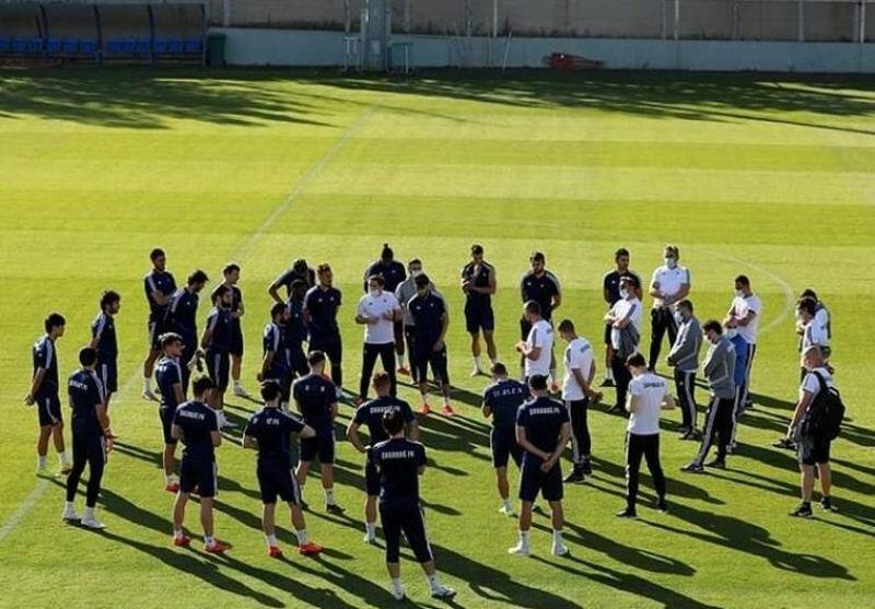 "Qarabağ" məşqlərə başladı - Foto