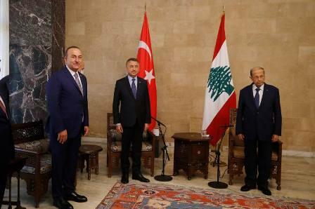 Çavuşoğlu və Oqtay Livanda: Aunla kritik görüş...